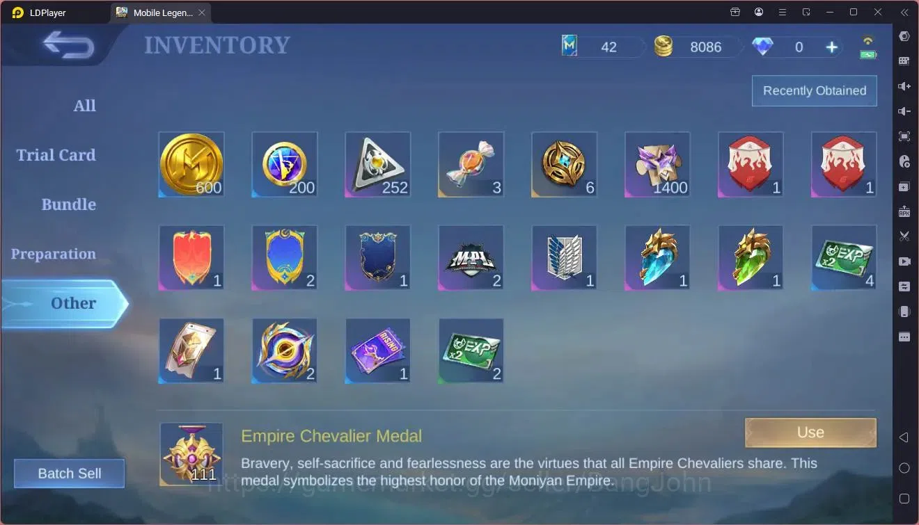 Mobile Legends: Bang Bang Accounts GLOBAL Hero 87 Skin 140|Meowkin Hunter Lesley,Juli image 8