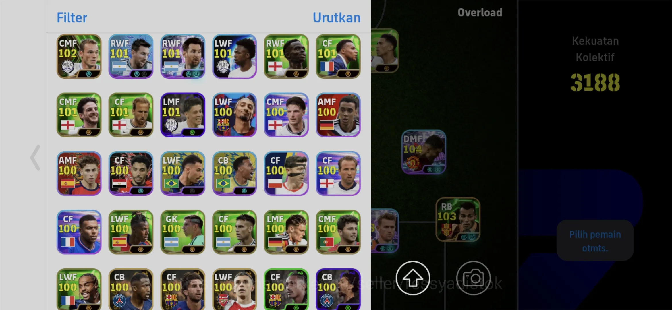 Buy eFootball Accounts - EFOOTBALL COLLECTIVE 3188+ | EPIC