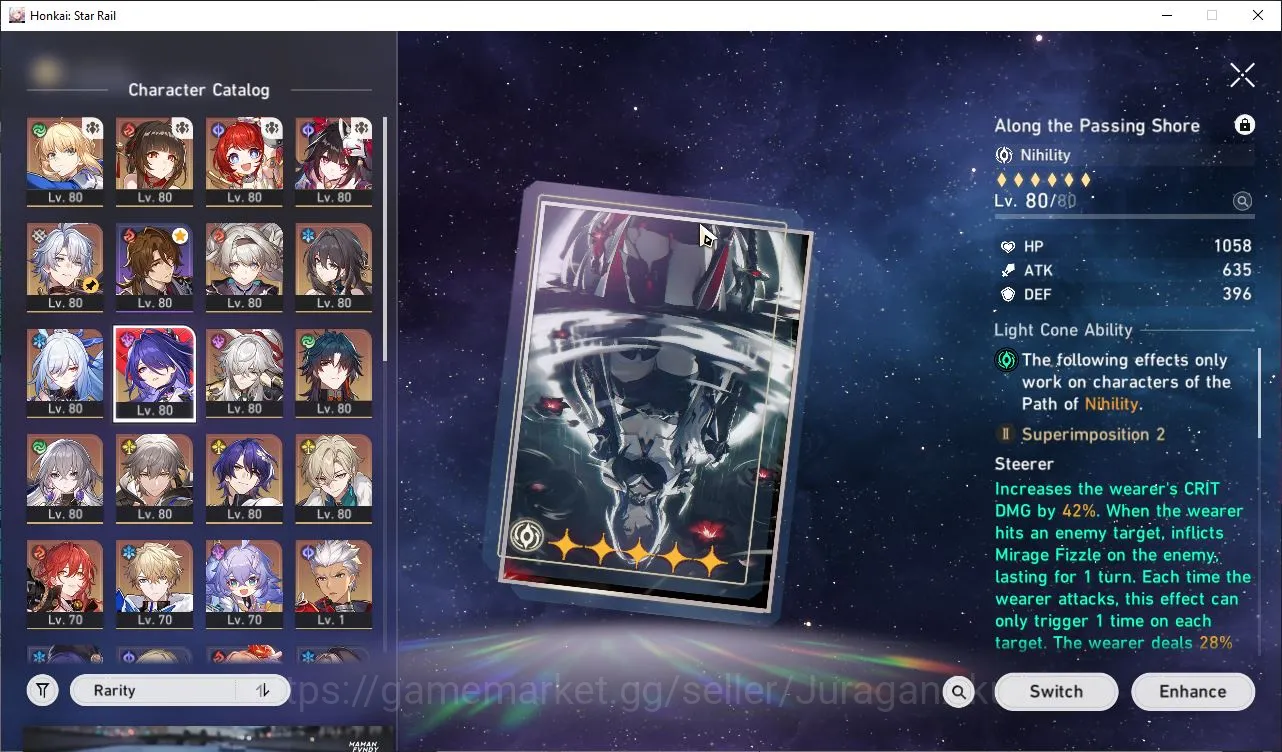 Honkai Star Rail Accounts Mid Game ASIA|TL70|12 Limits [(Saber,Phainon,Firefly,Acheron,Archer)+Sign,Ruan 3