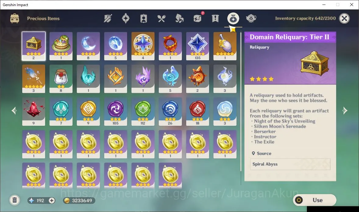 Genshin Impact Accounts ASIA|AR 55|3 Limited+2 [5 Star's Weapon]|Navia C3+ image 6