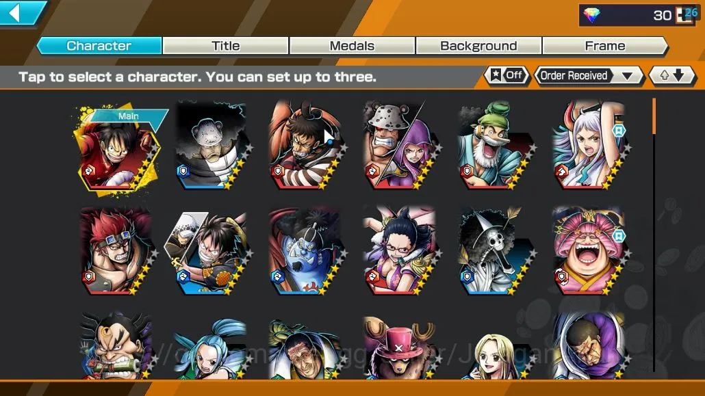 One Piece Bounty Rush Accounts Mid-Tier Global| 4 META EX | Oniga Oiran, Daimyo Oden, Oniga Kid&Law, Son Yamato | Rank 2 3