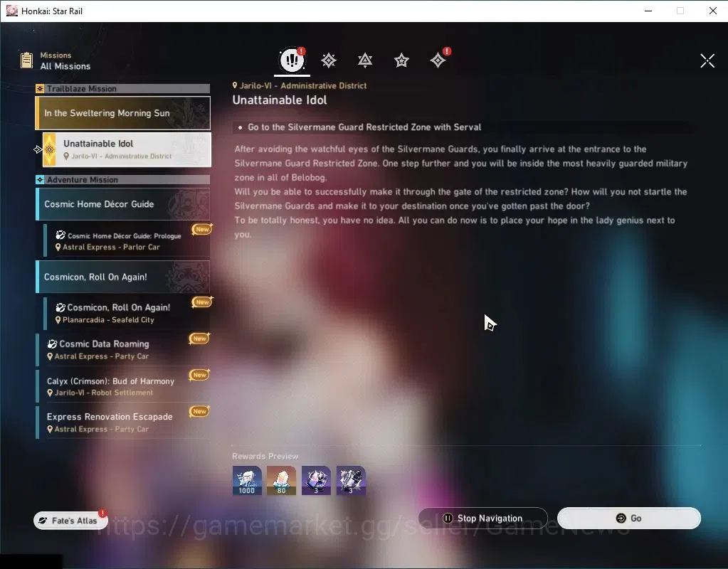 Honkai Star Rail Accounts Asia | TL 22 | Selector B5 ON + 1 Golden Companion image 11