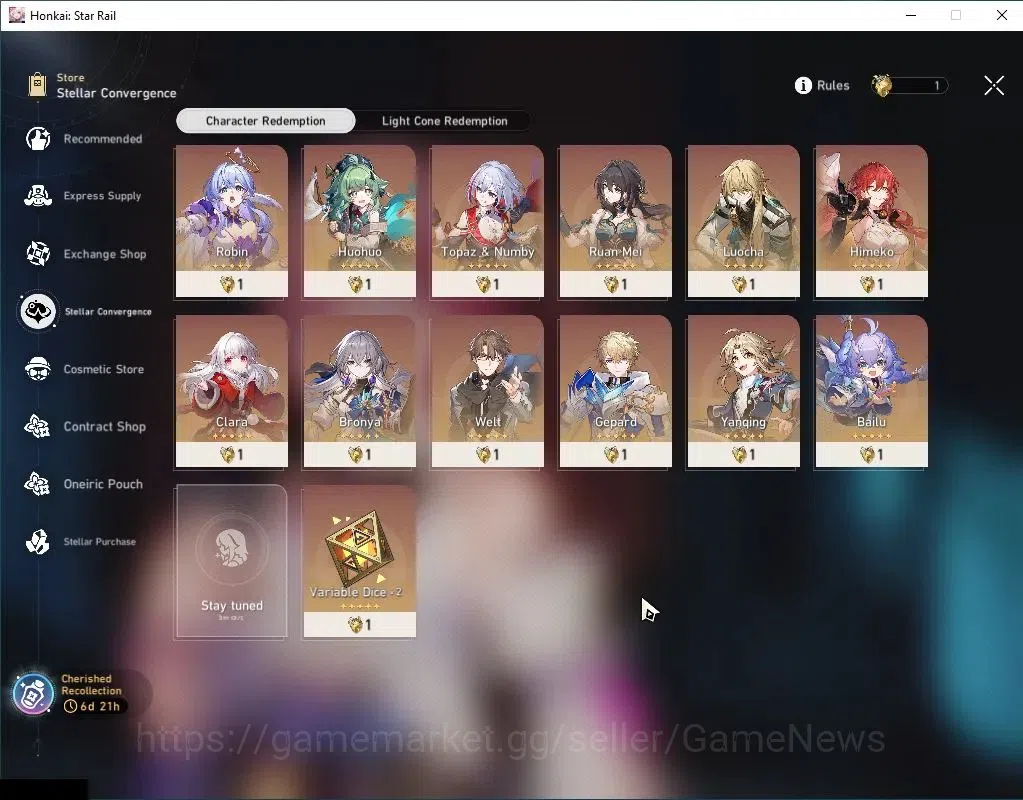 Honkai Star Rail Accounts Asia | TL 22 | Selector B5 ON + 1 Golden Companion image 12
