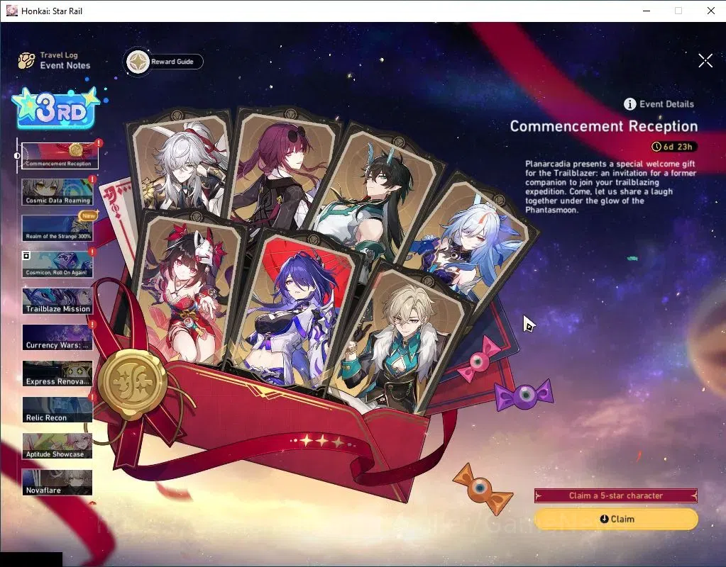 Honkai Star Rail Accounts Asia | TL 22 | Selector B5 ON + 1 Golden Companion image 13