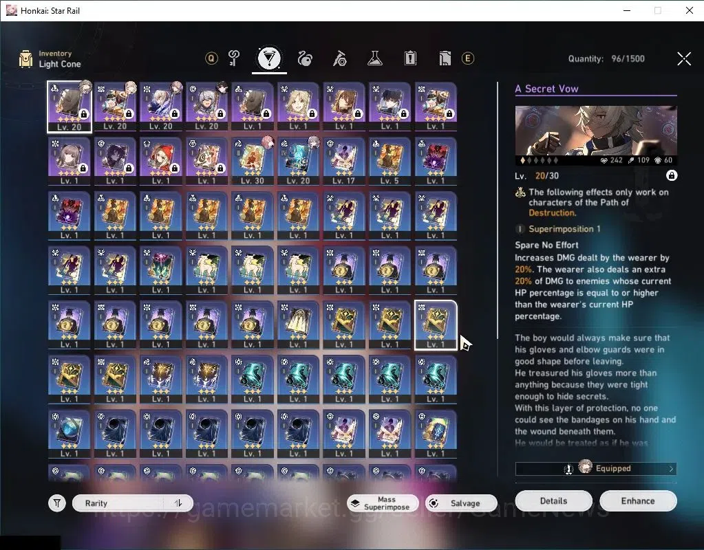Honkai Star Rail Accounts Asia | TL 22 | Selector B5 ON + 1 Golden Companion image 5