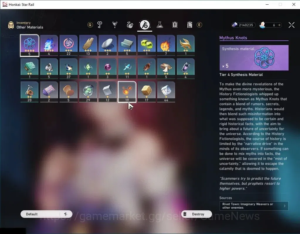 Honkai Star Rail Accounts Asia | TL 22 | Selector B5 ON + 1 Golden Companion image 8
