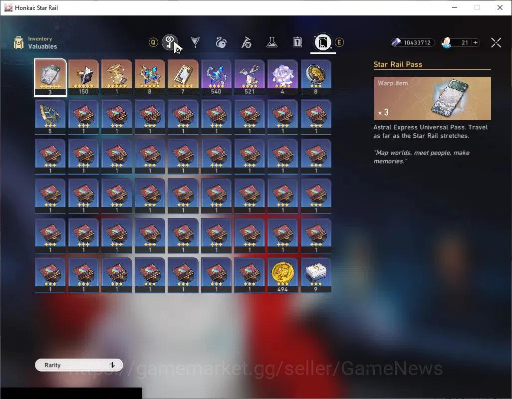 Honkai Star Rail Accounts Asia|TL 59|5 Limited|Mortenax,Blade,Huohuo,Feixiao image 9