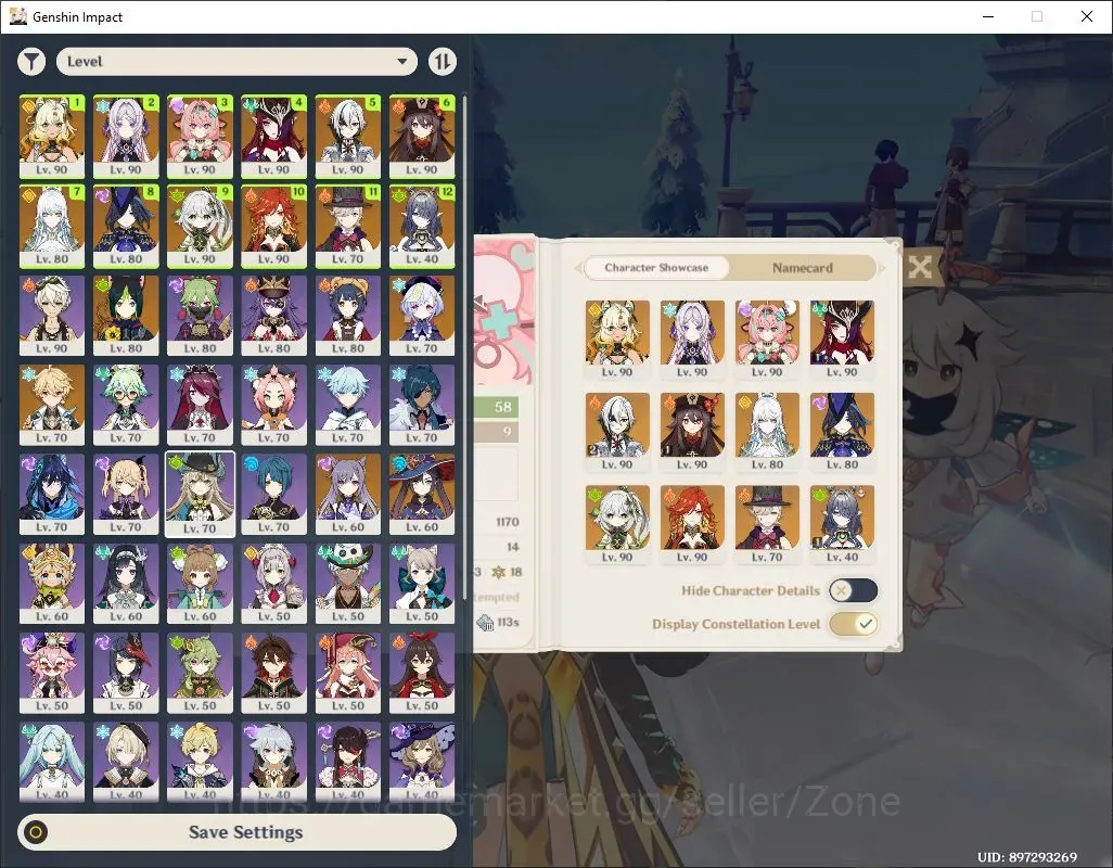 Genshin Impact Accounts Others ASIA|AR 58|12 Limit PremMavu+BennetC5,PremArlecchino+Sign,C2+LaumaC1.HuTaoC1,ChascaC1|MC 1