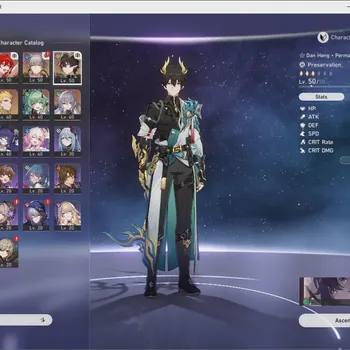 Honkai Star Rail Accounts Others Asia|TL 30|7 Limited|Robin Summeretto,Himeko Nova,Gilgamesh,Huohuo,Kafka,Danheng Terrae