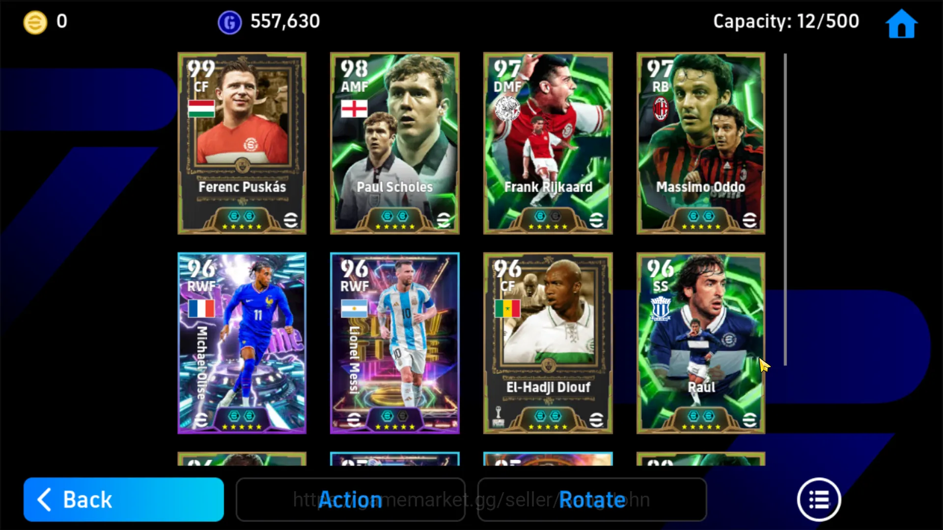 eFootball Accounts Others power 3140 | puskas epic db, olise showtime, scholes epic db, massimo oddo epic db, nunez showtime 4