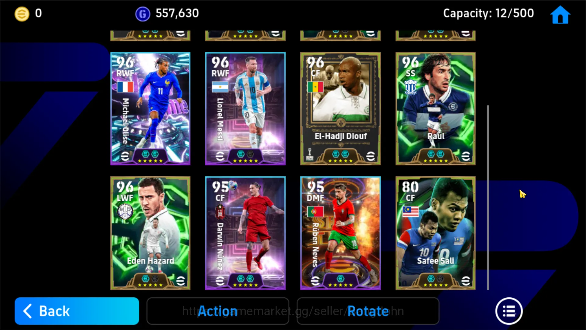 eFootball Accounts Others power 3140 | puskas epic db, olise showtime, scholes epic db, massimo oddo epic db, nunez showtime 5