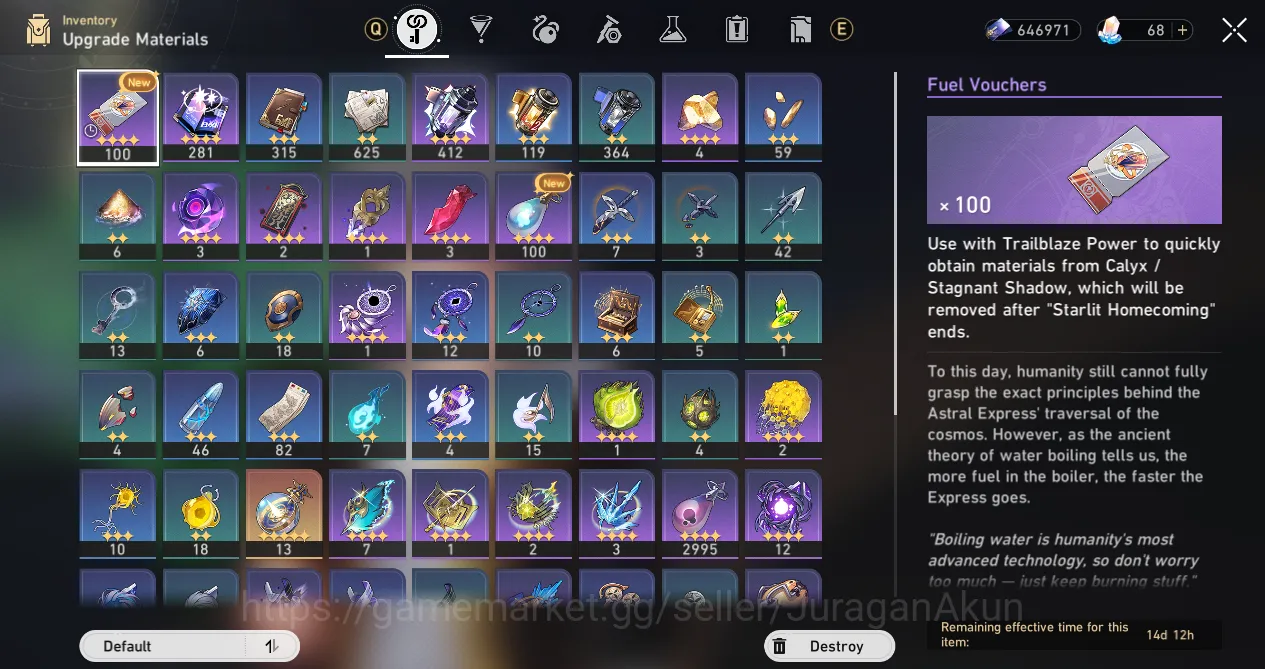 Honkai Star Rail Accounts Mid Game ASIA [TL66] 6 Limited (Firefly+Sign, Castorice, RuanMei, JingLiu , ETC)|Amphoreus|Take 6