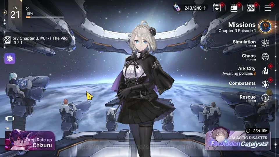 Chaos Zero Nightmare Accounts Global|LV 21|Low Explore|6 SSR[YukiM1,Kayron,Rin,Hugo,Etc]+11 SR[NiaM3,LucasM2,etc]+11 SR
