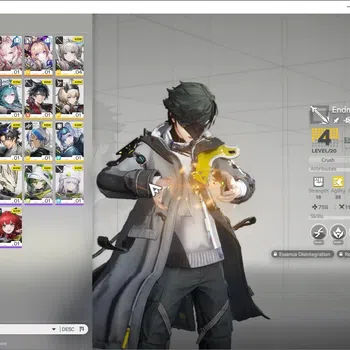Arknights: Endfield Accounts Asia|Lv 2|3 SSR (2 Limited) + 4(*6 Weapon)|Mi Fu & Lino|1 Selection Permit|1.5k