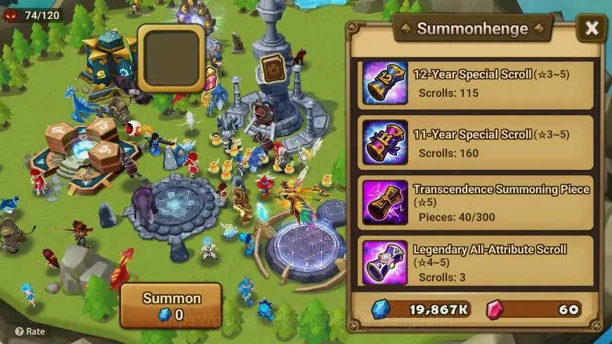 Summoners War: Sky Arena Accounts GLOBAL | NB 5 TESHAR,Starter Gacha 115 12Y+160 11Y image 3