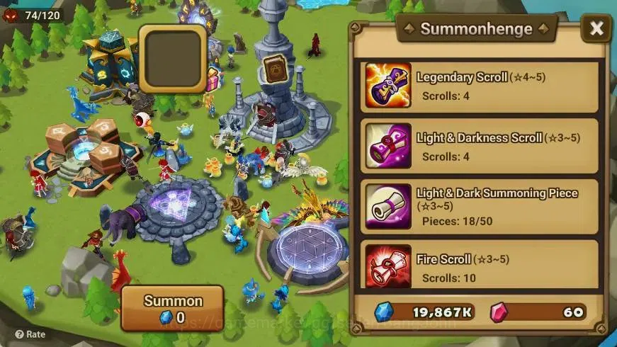 Summoners War: Sky Arena Accounts GLOBAL | NB 5 TESHAR,Starter Gacha 115 12Y+160 11Y image 4