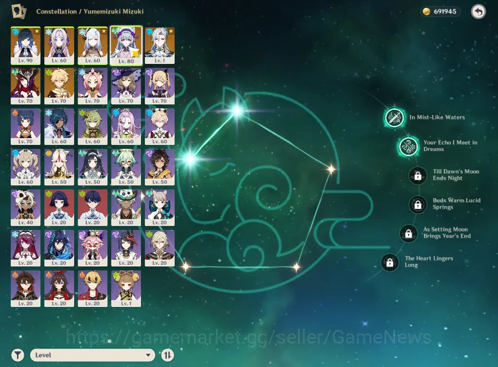 Genshin Impact Accounts ASIA|AR53|5Limited+2(*5Weapon)|Neuvillette,YelanC1 image 13