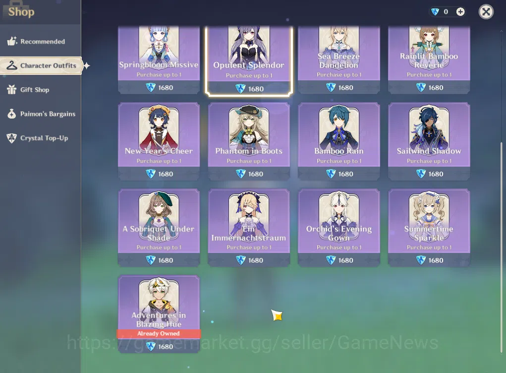Genshin Impact Accounts ASIA|AR53|5Limited+2(*5Weapon)|Neuvillette,YelanC1 image 2