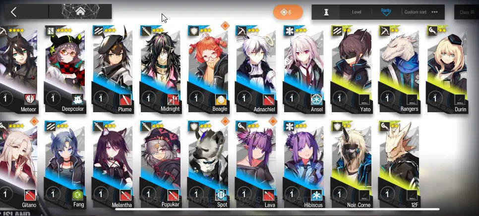 Arknights Accounts Lv 2 | 25 Operator | 6k+ Orundum | 1 Limited | [Si image 9