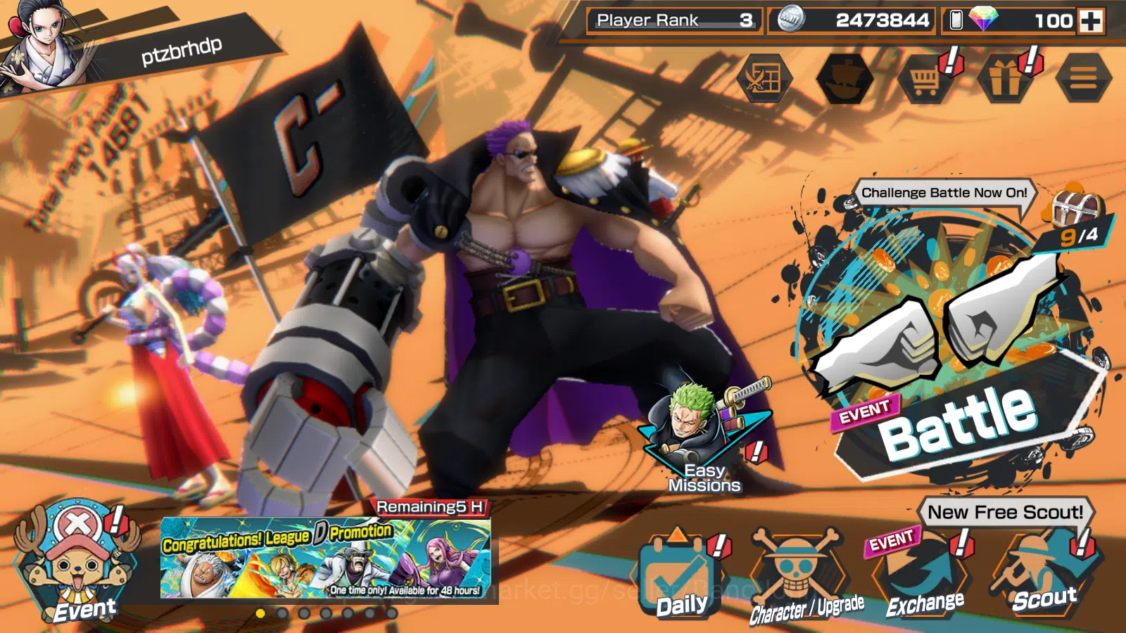 One Piece Bounty Rush Others Global | 4EX | 1 MAX | the5elder saturn , 4emperor image 1