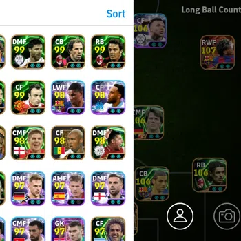 eFootball Accounts Legends & Iconic Players Mobile|PW 3296|Messi msn,Yamal big,mbappe shw,pele epic,baggio epic,buffon