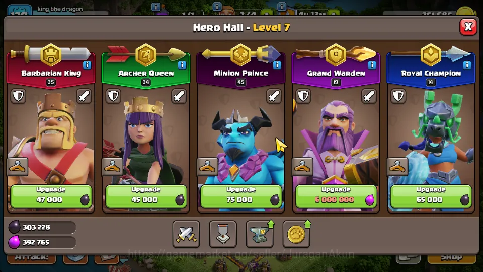 Clash of Clans Accounts TH 14 - BH 10|Limited Skin|LV 128|HH 7|BK 35,AQ 34 image 4