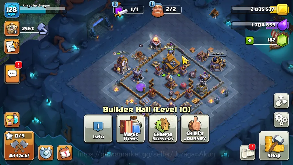 Clash of Clans Accounts TH 14 - BH 10|Limited Skin|LV 128|HH 7|BK 35,AQ 34 image 5