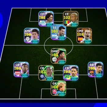 eFootball Accounts Legends & Iconic Players EFOOTBALL 2026 | BIG TIME INIESTA, SHOWTIME ARAUJO,ARDA GULLER ST, D