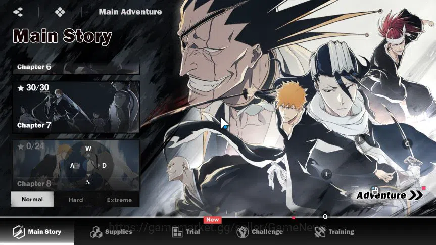 BLEACH: Soul Resonance Accounts Nuverse SEA|4 SSR (Ichigo Bankai+Sign+Stamp,Byakuy image 2