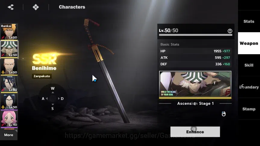 BLEACH: Soul Resonance Accounts Nuverse SEA|4 SSR (Ichigo Bankai+Sign+Stamp,Byakuy image 9