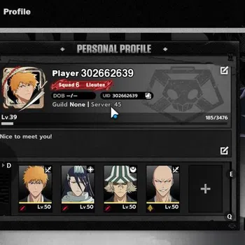 BLEACH: Soul Resonance Accounts Nuverse SEA|4 SSR (Ichigo Bankai+Sign+Stamp,Byakuy image 1