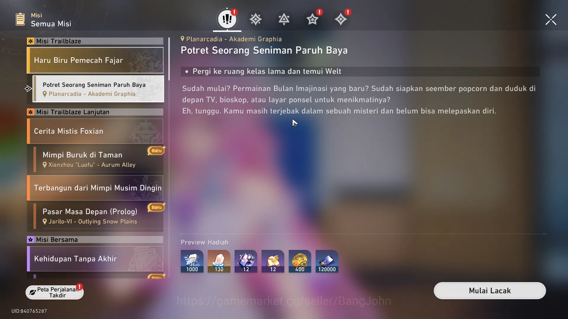 Honkai Star Rail Accounts Others ASIA|TL 66|10 Limit|Premium+H.carry 12