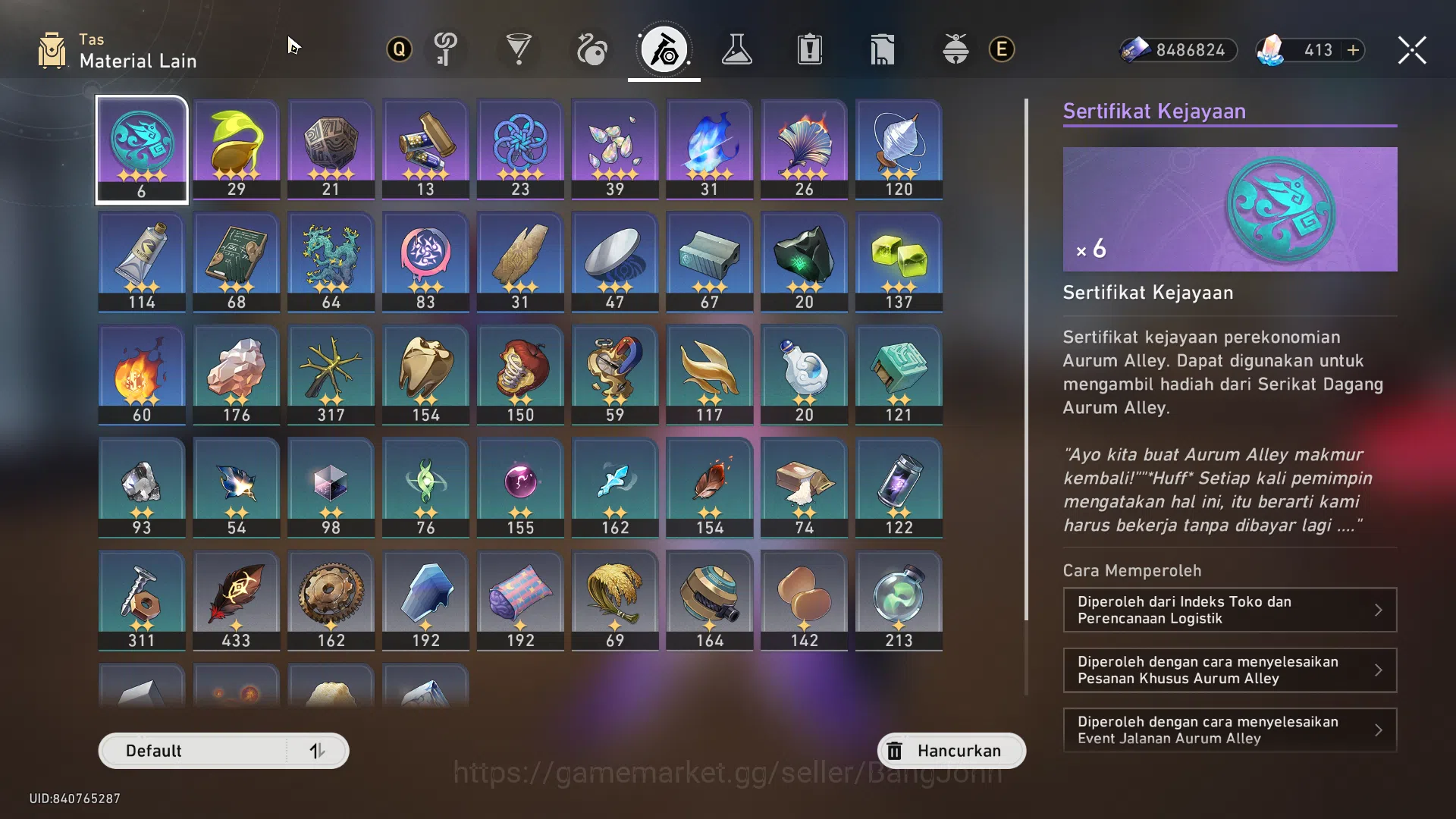 Honkai Star Rail Accounts Others ASIA|TL 66|10 Limit|Premium+H.carry 7