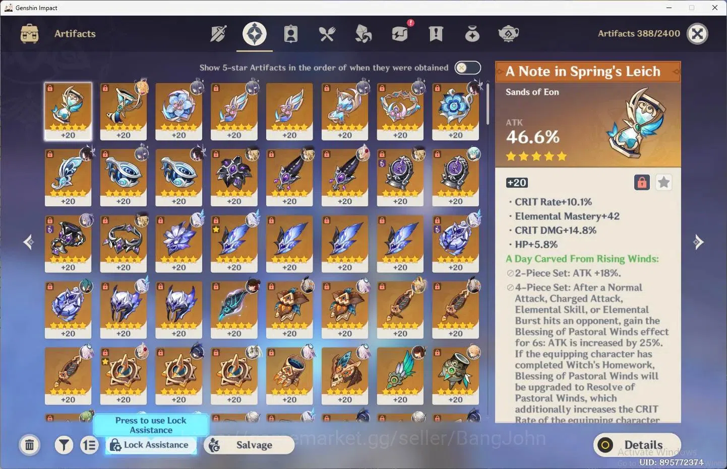 Genshin Impact Accounts ASIA|AR 60| EndGame |13 Limit+8 Sign|(Skirk,Arlecc image 10