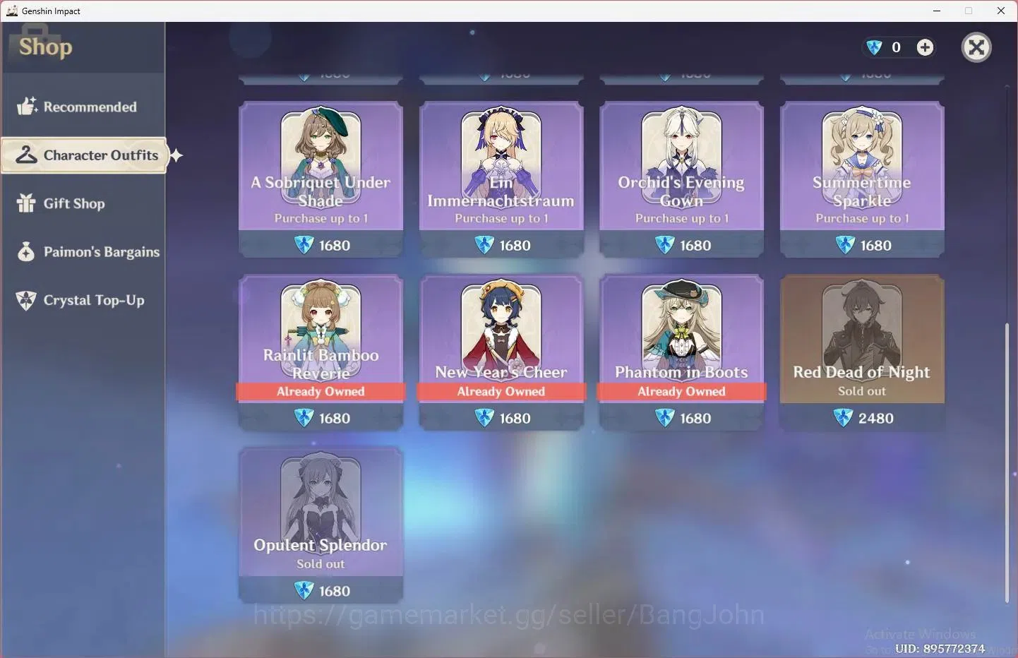 Genshin Impact Accounts ASIA|AR 60| EndGame |13 Limit+8 Sign|(Skirk,Arlecc image 18