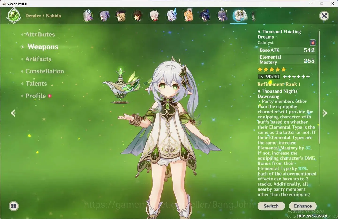 Genshin Impact Accounts ASIA|AR 60| EndGame |13 Limit+8 Sign|(Skirk,Arlecc image 6