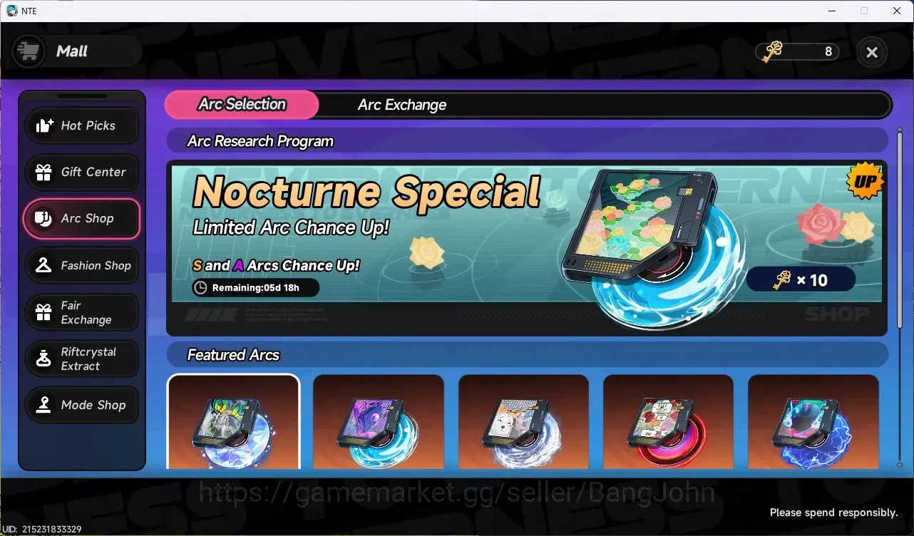 Neverness to Everness Accounts EU | Hunter Lv 3 |4 S-Class (Lacrimosa A1,Hotori), image 7