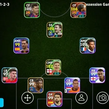 eFootball Accounts Legends & Iconic Players Mobile|PW 3094|Lamine Yamal BigT,Steven Gerrard Epic,Lionel Messi