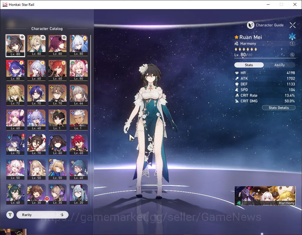 Honkai Star Rail Accounts Mid Game Asia|TL 66|6k SJ 12 3