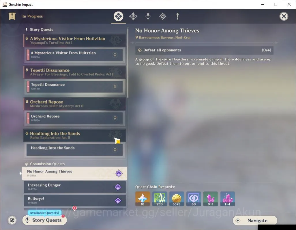 Genshin Impact Accounts Mid Game ASIA|AR 58| 8 Limited + 4 [5 Star Weapon]|[Neuvill,Citlali,Eula,Flins,Yae 5