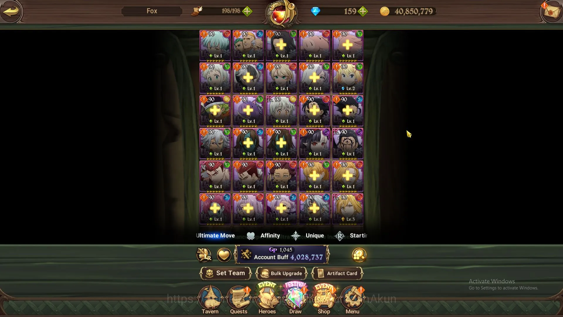 The Seven Deadly Sins: Grand Cross Accounts Endgame ASIA|4M CC|2LR+9UR+Full Collab Konosuba+159 3