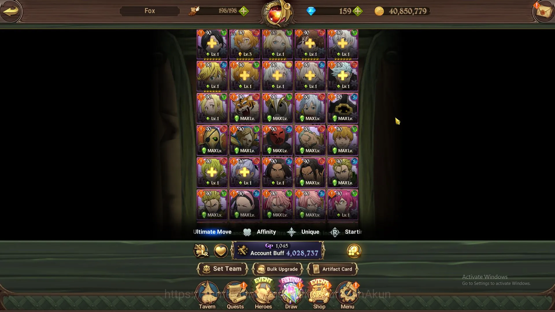 The Seven Deadly Sins: Grand Cross Accounts Endgame ASIA|4M CC|2LR+9UR+Full Collab Konosuba+159 4