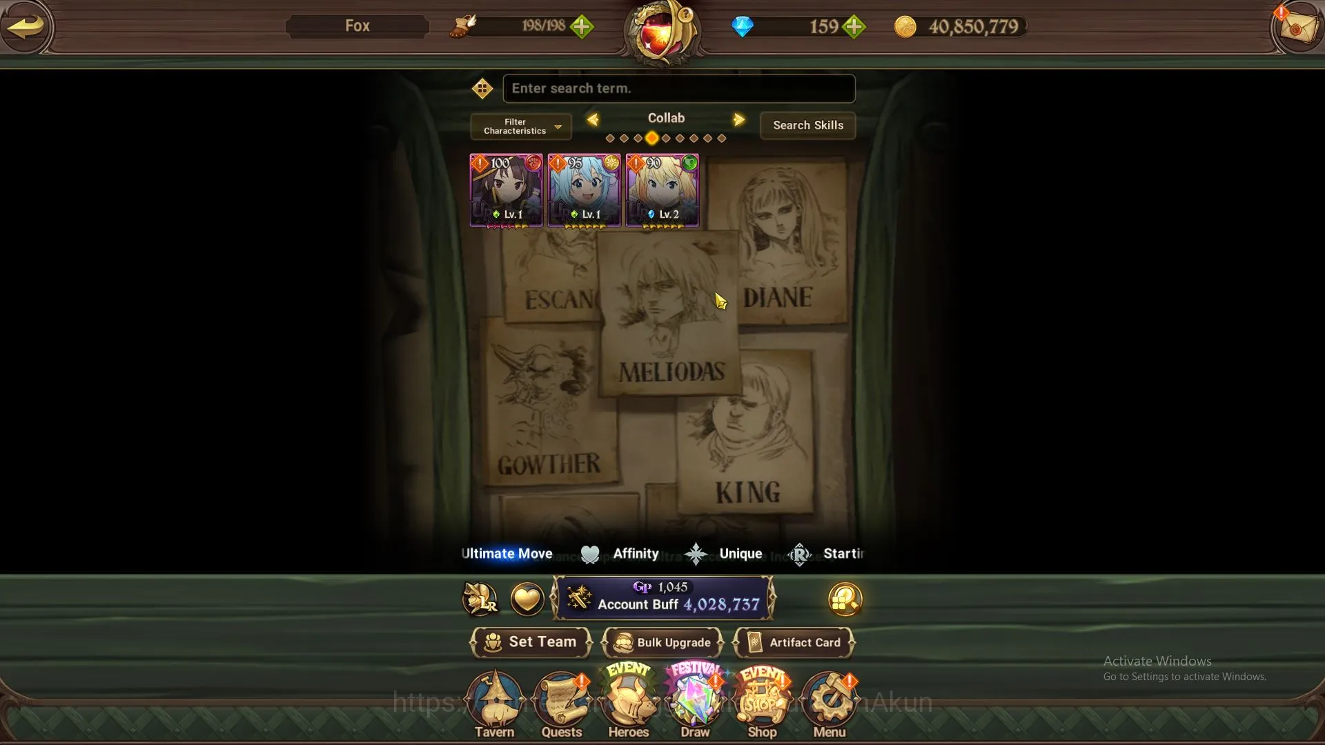 The Seven Deadly Sins: Grand Cross Accounts Endgame ASIA|4M CC|2LR+9UR+Full Collab Konosuba+159 6