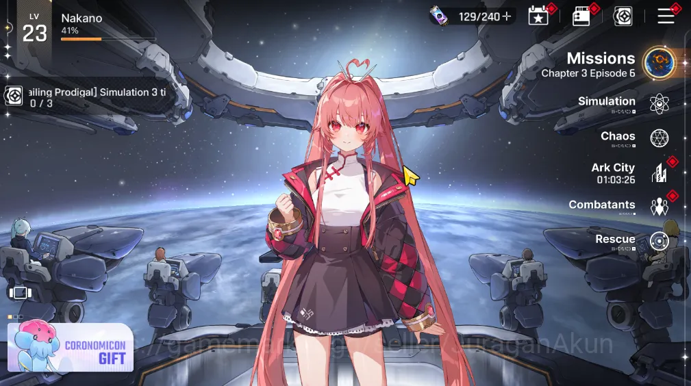 Chaos Zero Nightmare Accounts GLOBAL Lv23|3 SSR(HaruM1, Mei Lin, Magna) + 9SR(Mi image 1