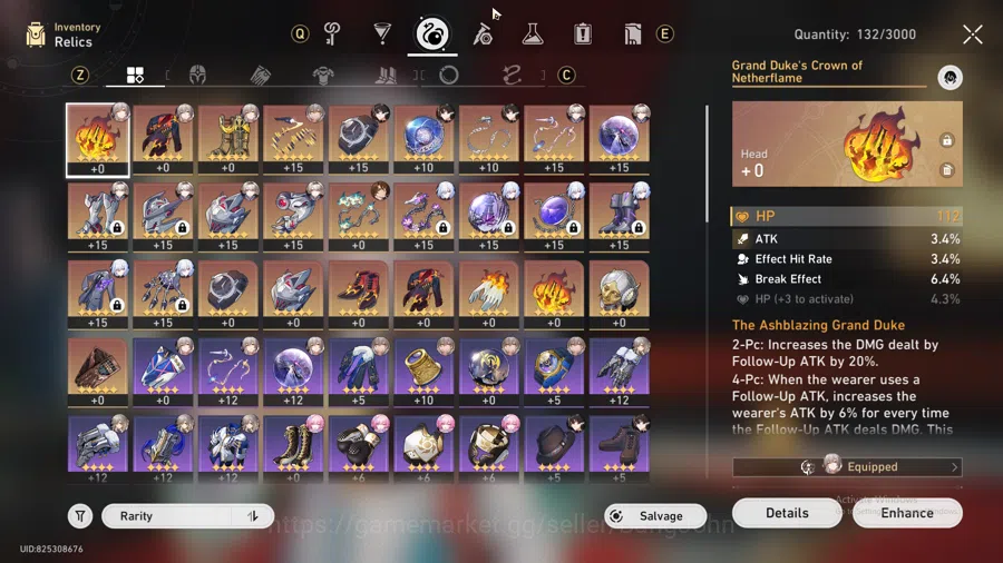 Honkai Star Rail Accounts ASIA | TL 51 | 6 Limited|Firelly,RuanMei,Jingliu,C image 6