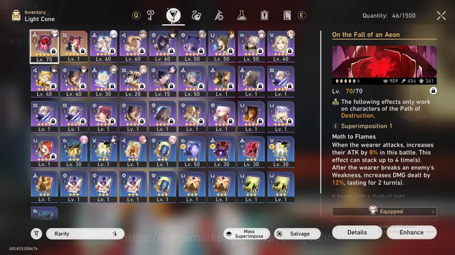 Honkai Star Rail Accounts ASIA | TL 51 | 6 Limited|Firelly,RuanMei,Jingliu,C image 8