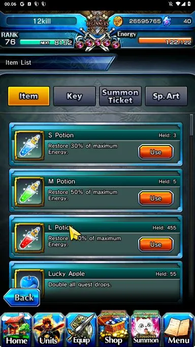 Grand Summoners Accounts Starter Global|Rank 76|11 Ascend [Shalltear,Sunraku,Miyu,SummerMiyu,AiraTW,etc]+Lpot 8