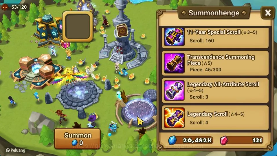 Summoners War: Sky Arena Accounts ASIA Ready Gacha|160 11Years Scroll,3 LS All Atrib image 4