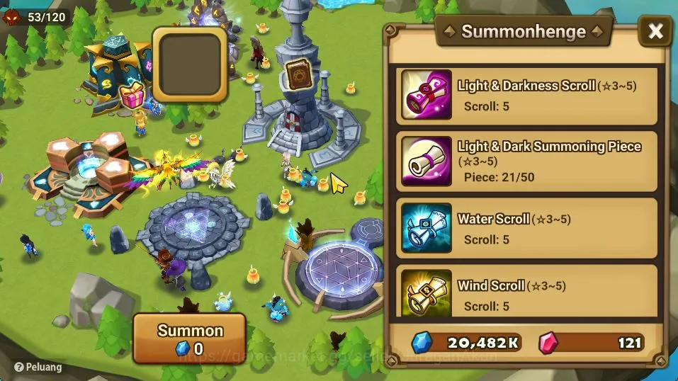 Summoners War: Sky Arena Accounts ASIA Ready Gacha|160 11Years Scroll,3 LS All Atrib image 5