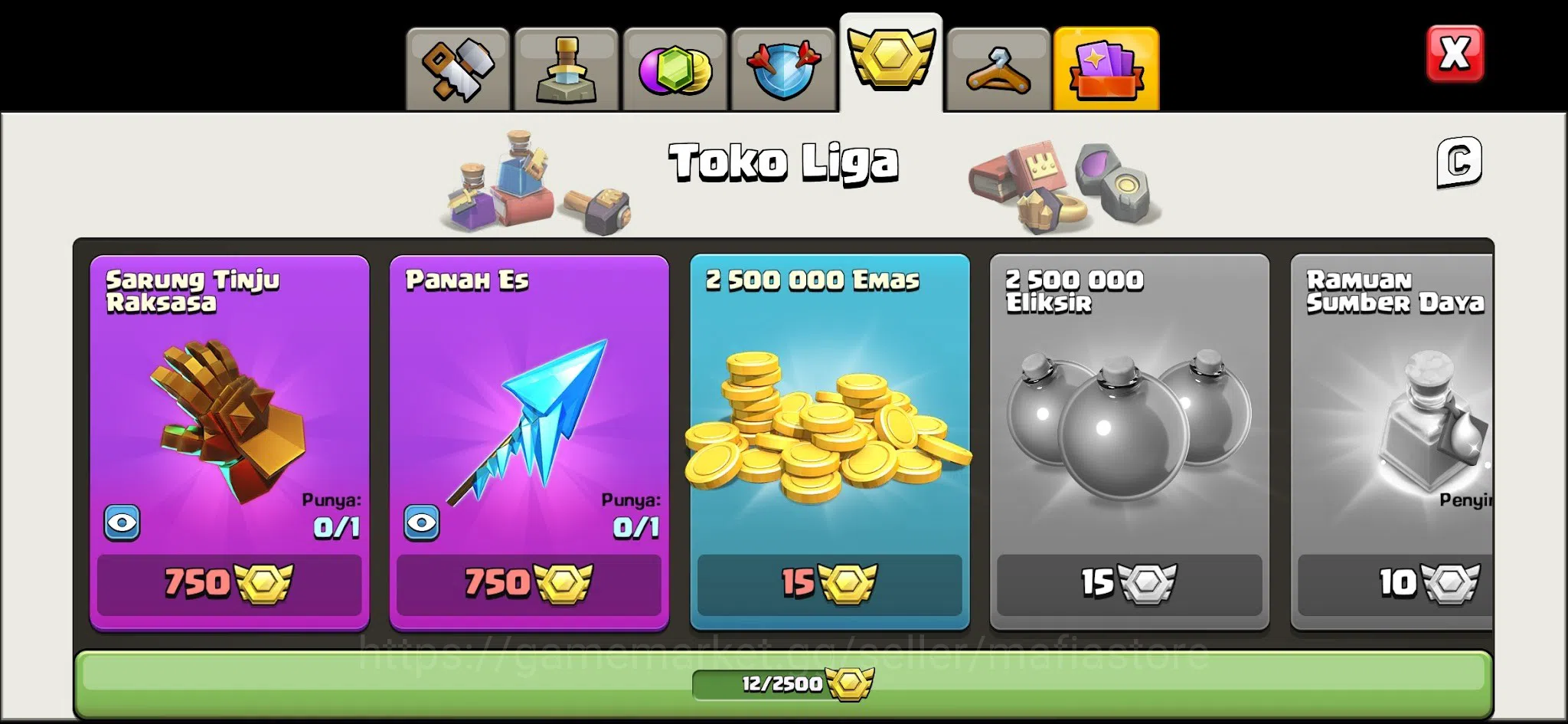 Clash of Clans Accounts TH13 MAX AQ 80 RC 30, GW 54 Heroes, 5 Pets inc. Un image 16